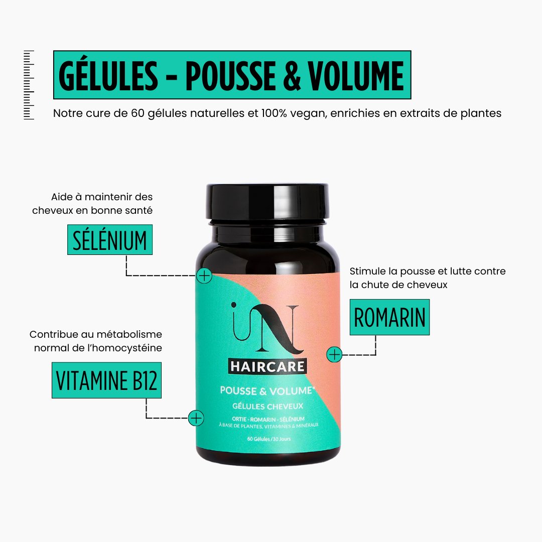 Cápsulas - Cura para el crecimiento del cabello - In Haircare