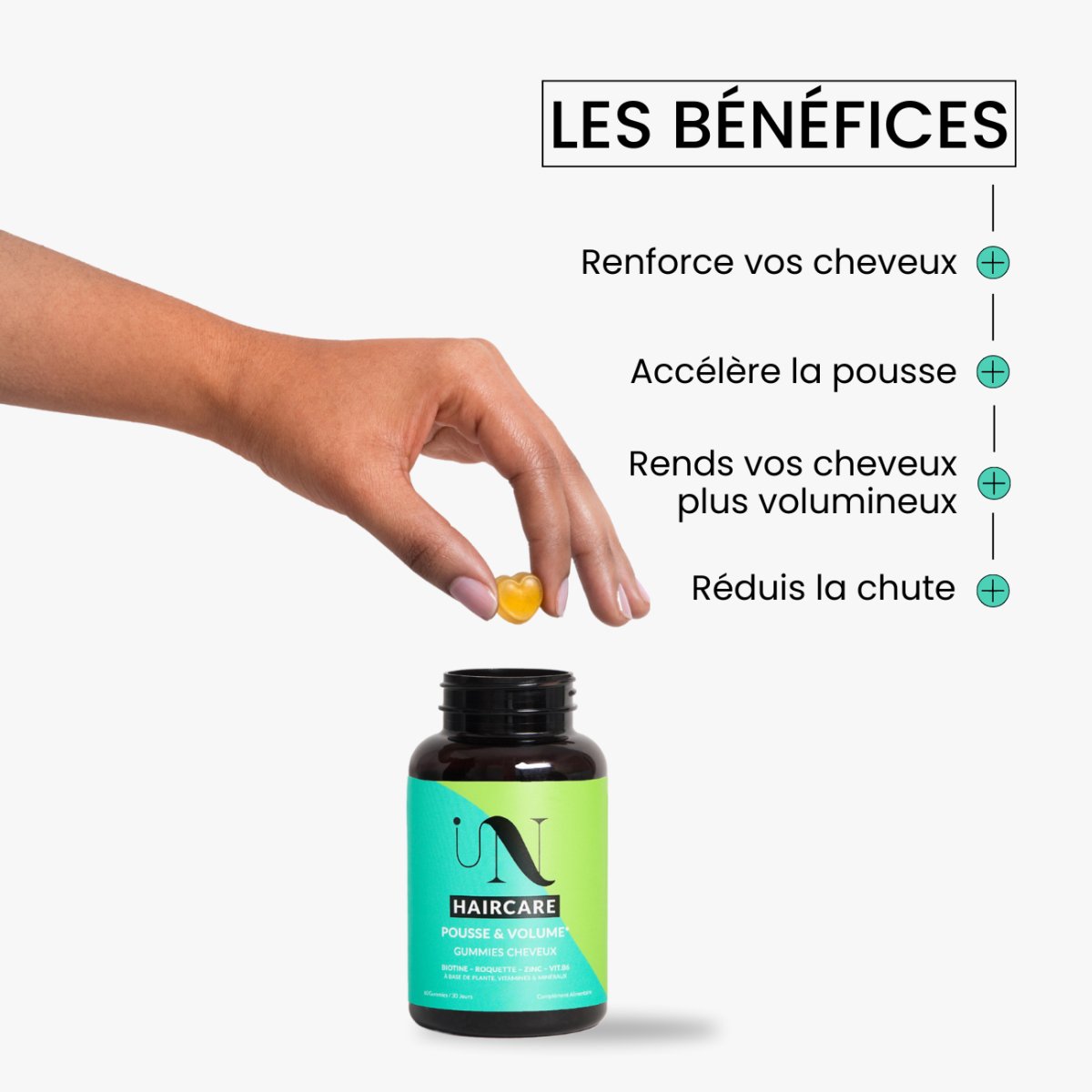 Gummies - Cura para el crecimiento del cabello - In Haircare