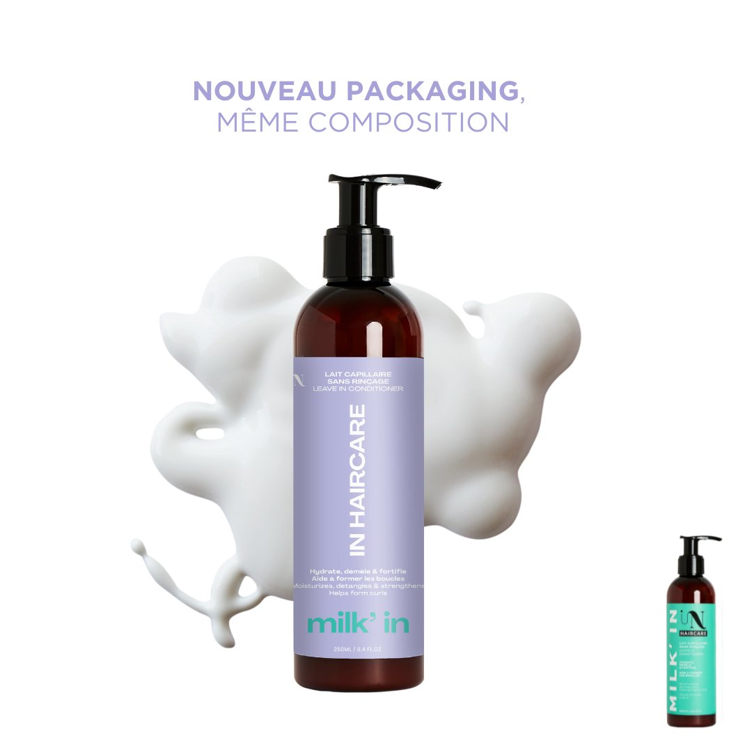 Leave-in: Milk' In - define los rizos, hidrata y fortalece - 250ml - In Haircare