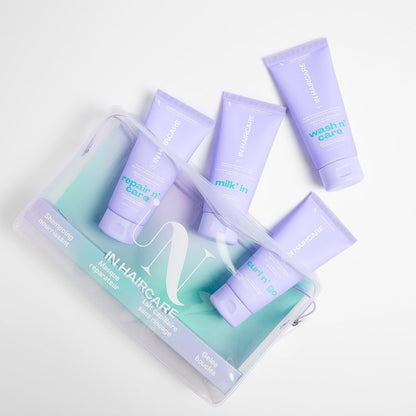 Kit Travel n' Go: 4 productos esenciales de viaje - 100 ml - In Haircare